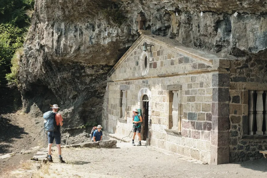 De Monistrol-d'Allier à Saugues, chapelle La Madeleine
